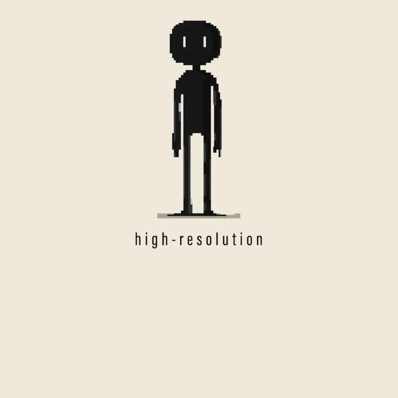 Pixel Art High Resolution Irony Funny Design