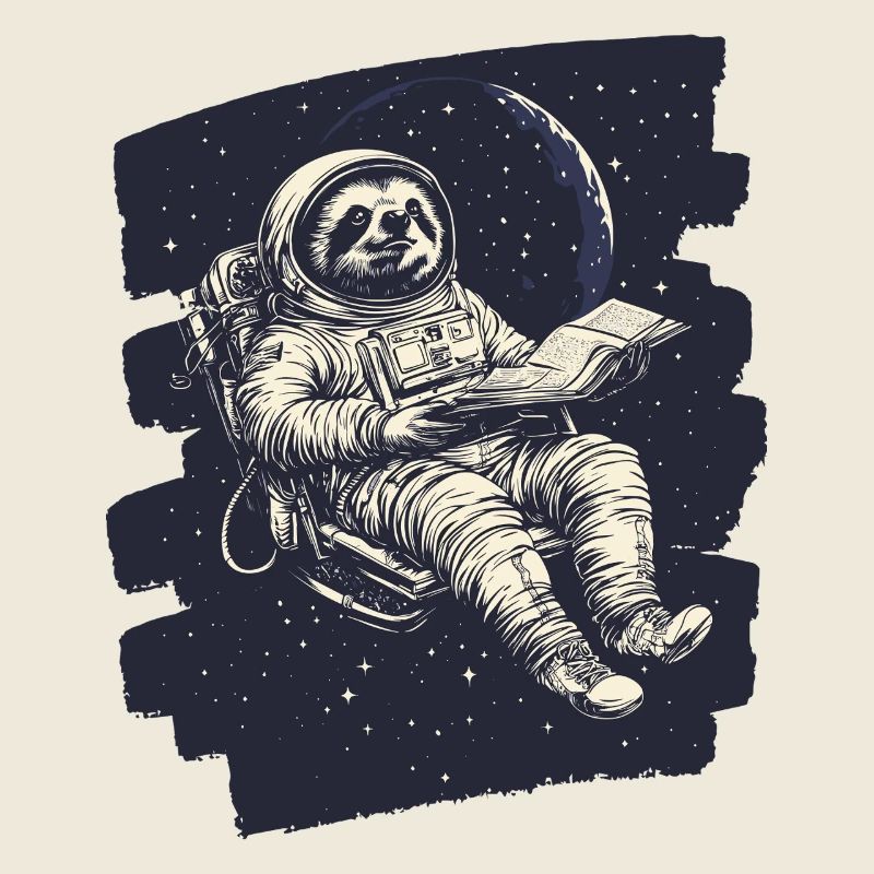 Faultier Astronaut