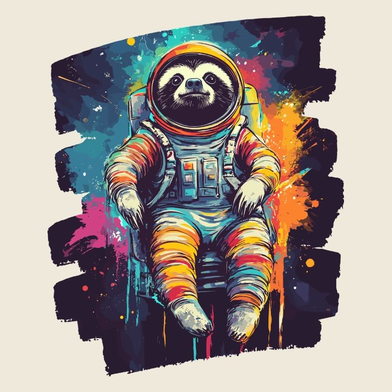 Faultier Astronaut