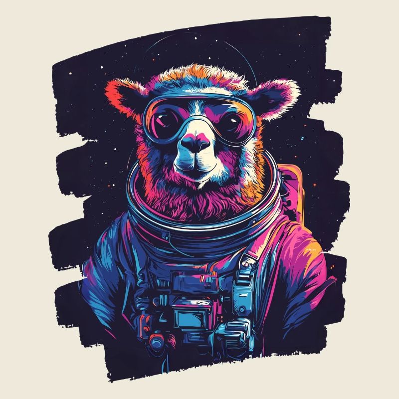 Lama Astronaut