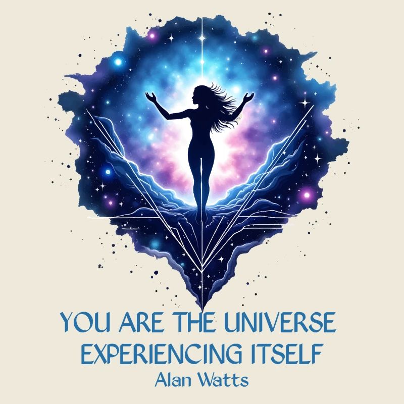 Femme Mystique | Alan Watts Citation Conception
