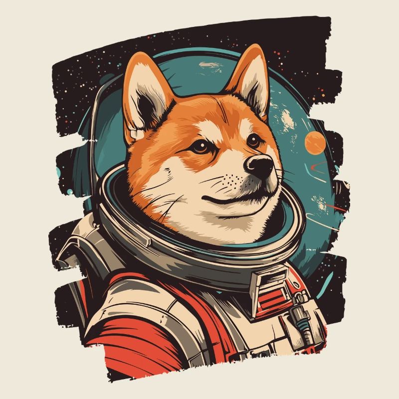 Shiba Inu Astronaute
