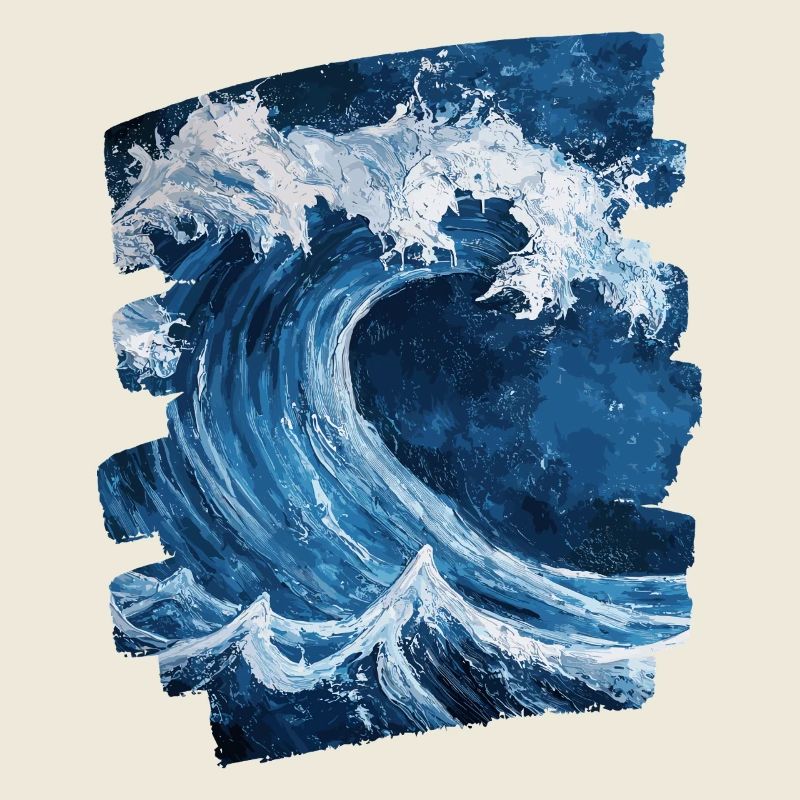 Les vagues et la mer