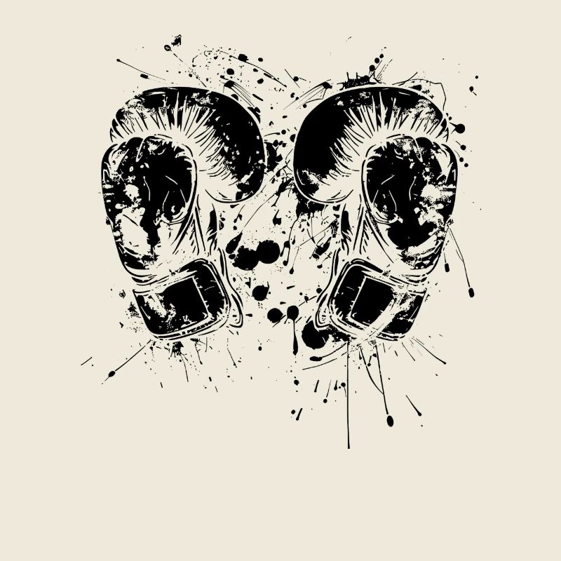 Kickboxing Gloves Graffiti