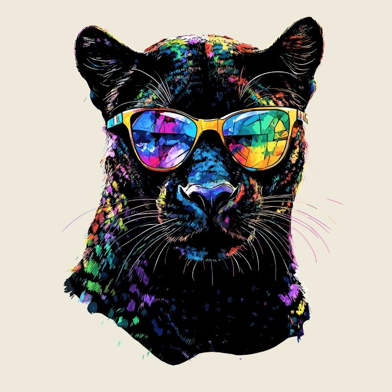 Panthère Léopard Grand Chat Mignon Gros Chat Panter