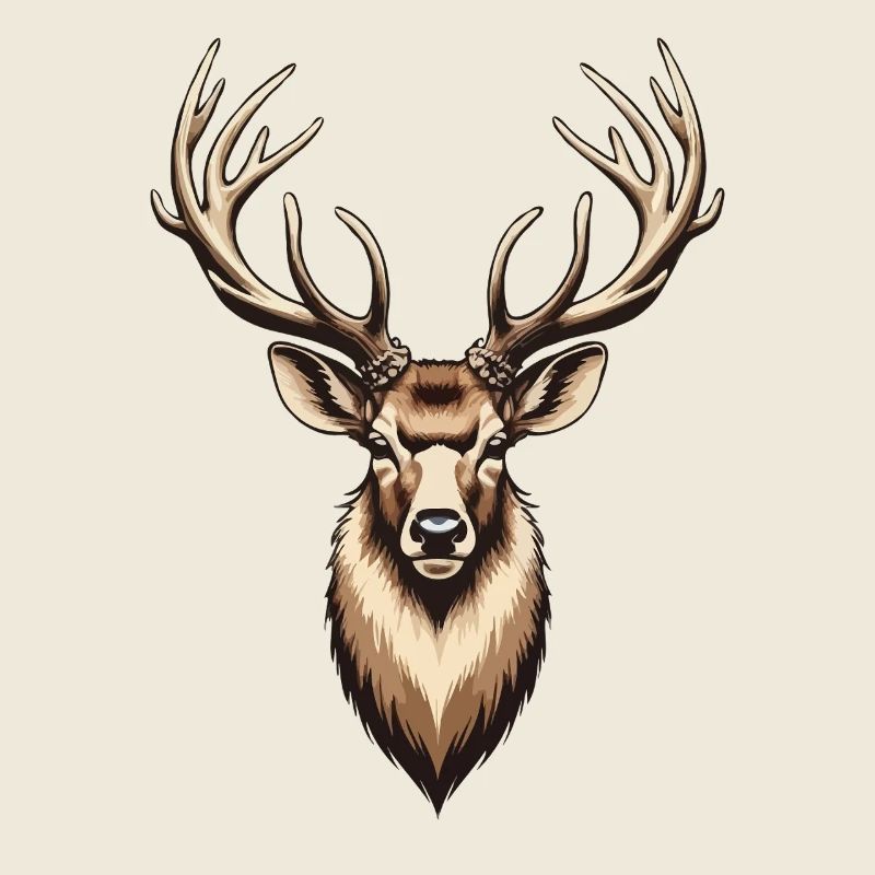 Chasse, chasse, chasse, chasse, cerf, bois de cerf, cerf,
