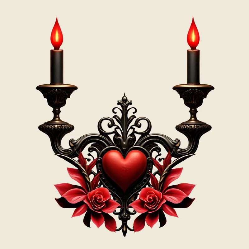 Romance gothique : Passion cachée.