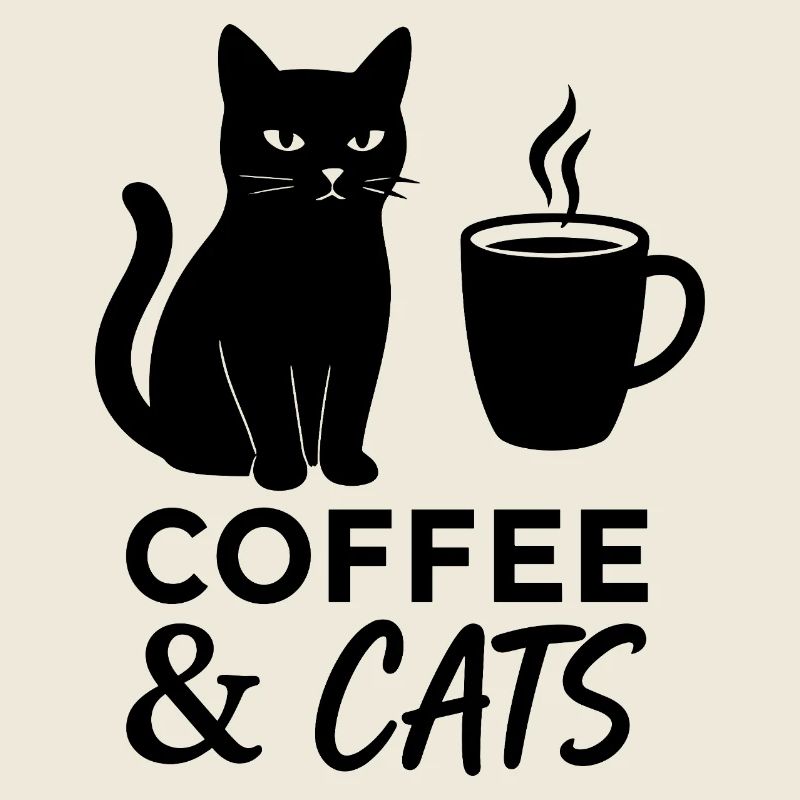 Chat de café