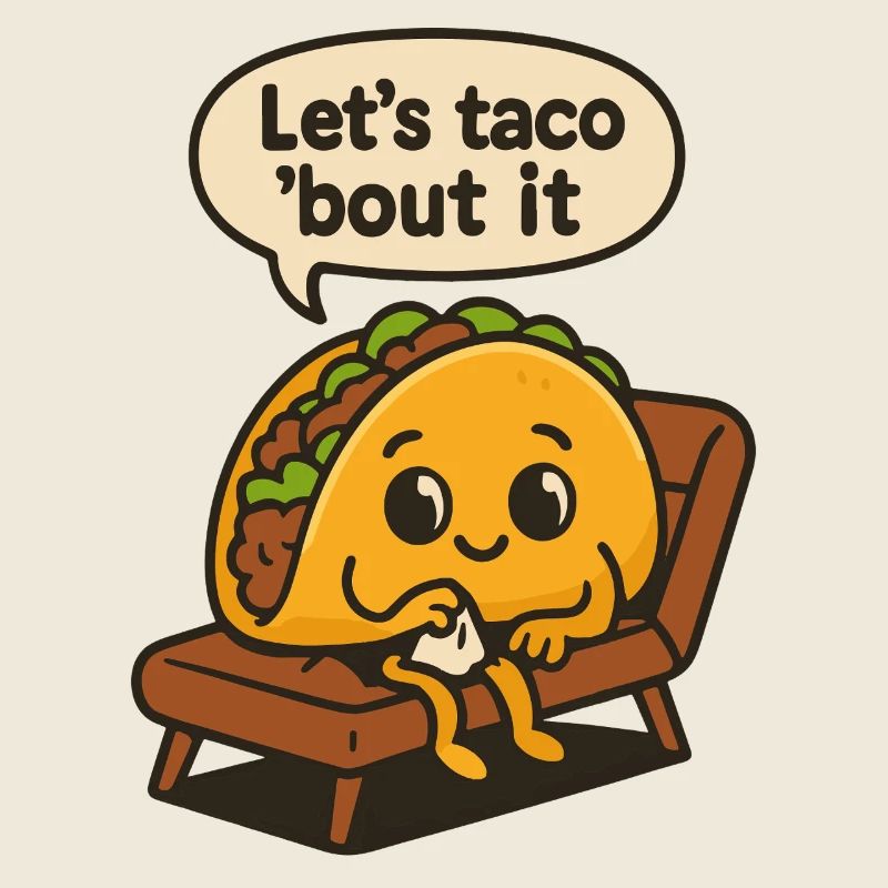 Let's Taco' Bout It Art