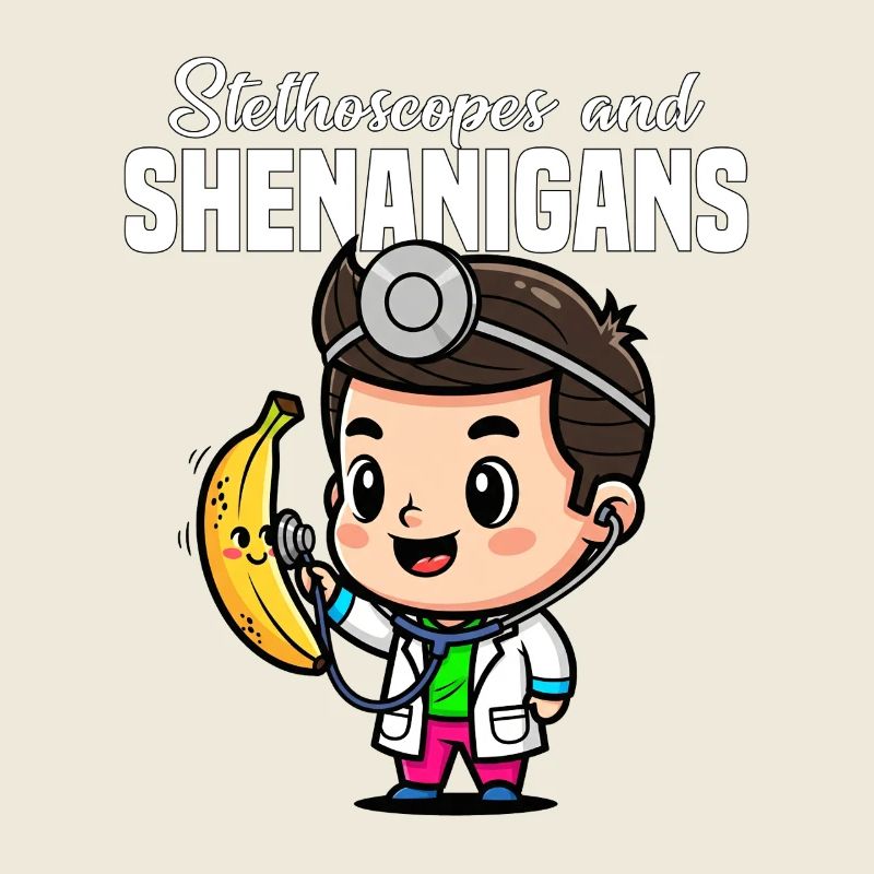 STETHOSCOPES AND SHENANIGANS - DOCTOR GIFT