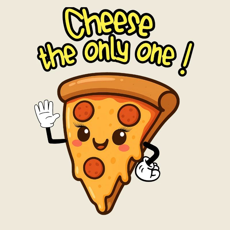 KÄSE DER EINZIGE! - Kawaii Pizza Humor
