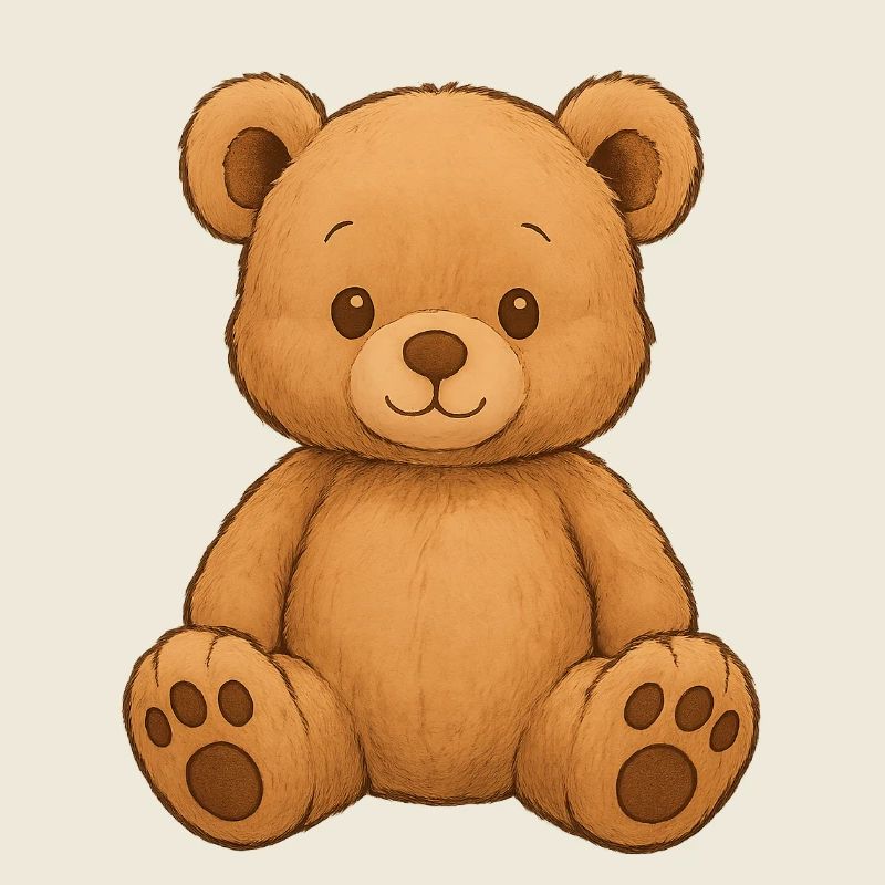 Kuscheltier süßer Teddy