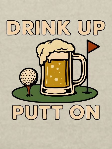 Golf Golfer Bier