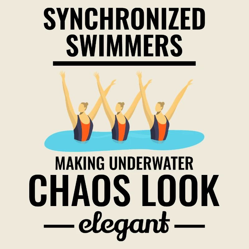 Synchronschwimmen Trio Design