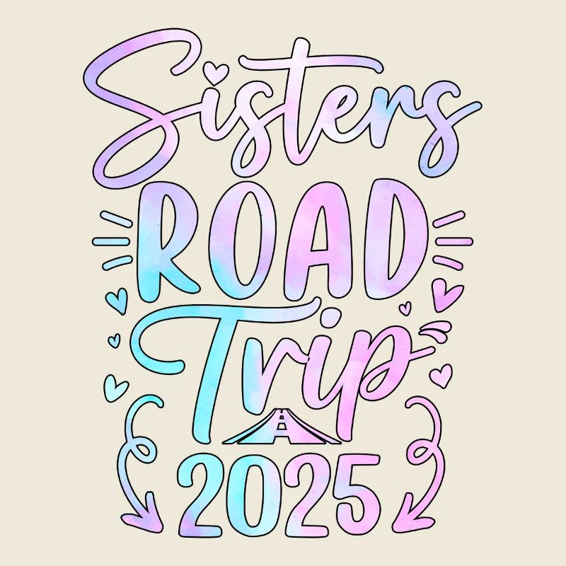 Schwestern Road Trip 2025 Design
