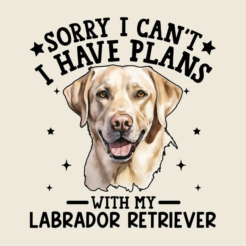 Lebhafte Labrador-Porträtillustration