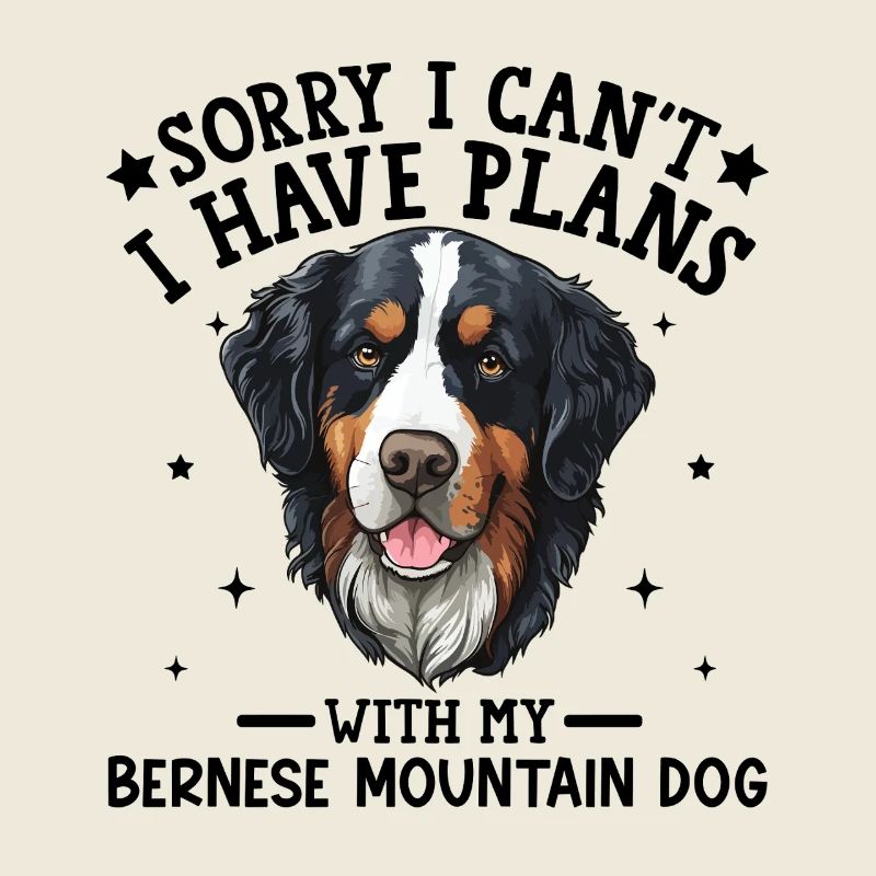Illustration réaliste d'un bouvier bernois