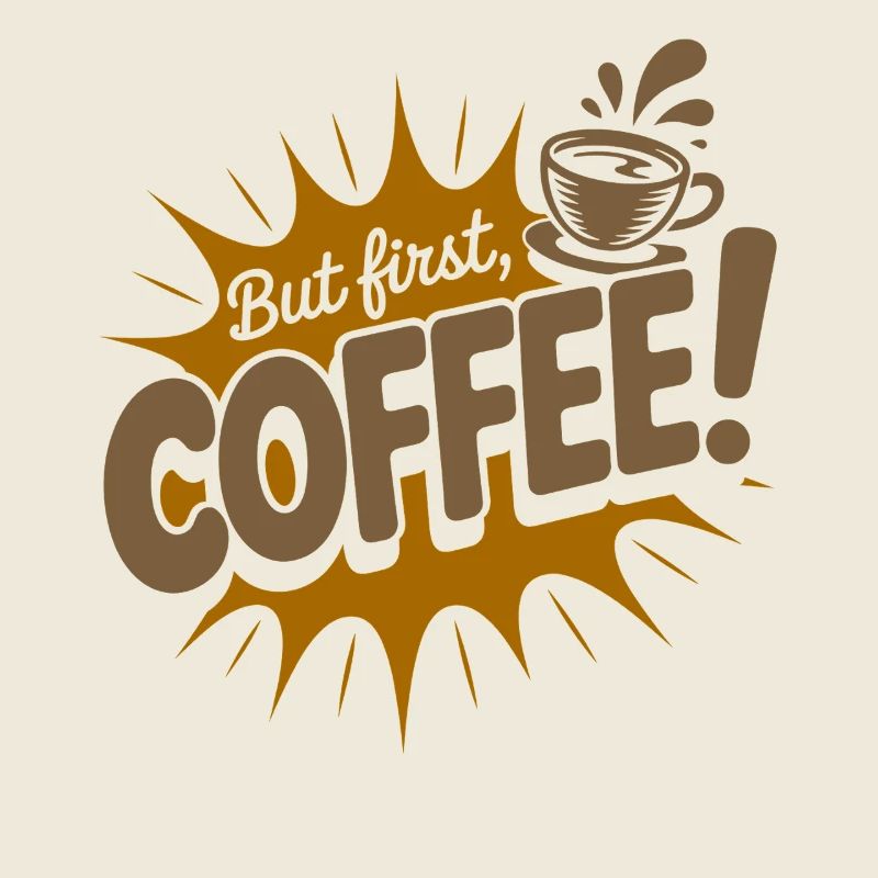 Mais le premier dicton de café pour les du matin