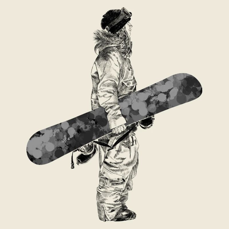 Freerider Snowboarder