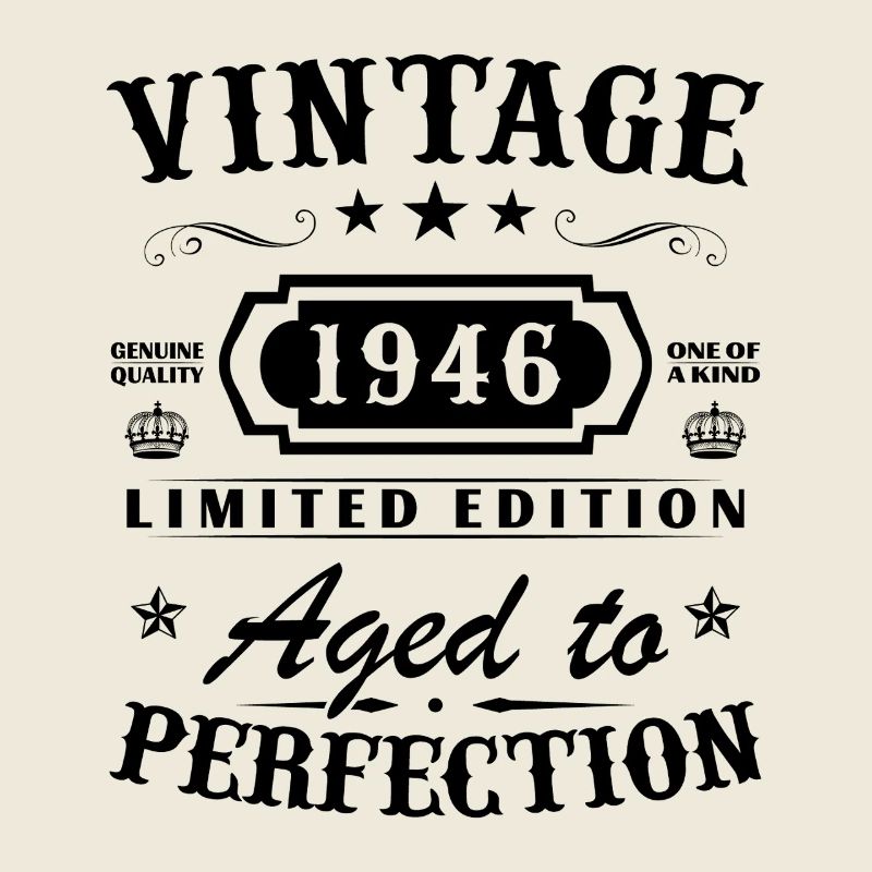 80 Years 1946 Vintage Anniversary Gift