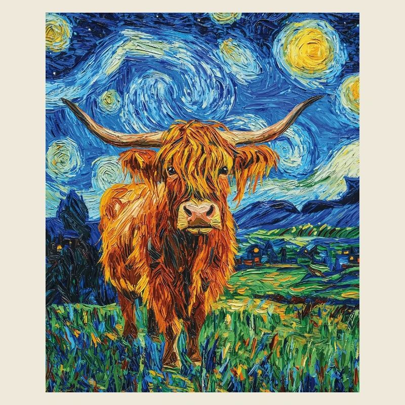 Vache des Highlands