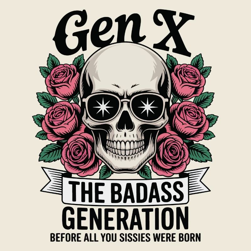 Gen X Badass-Generation vor dem Born Fun