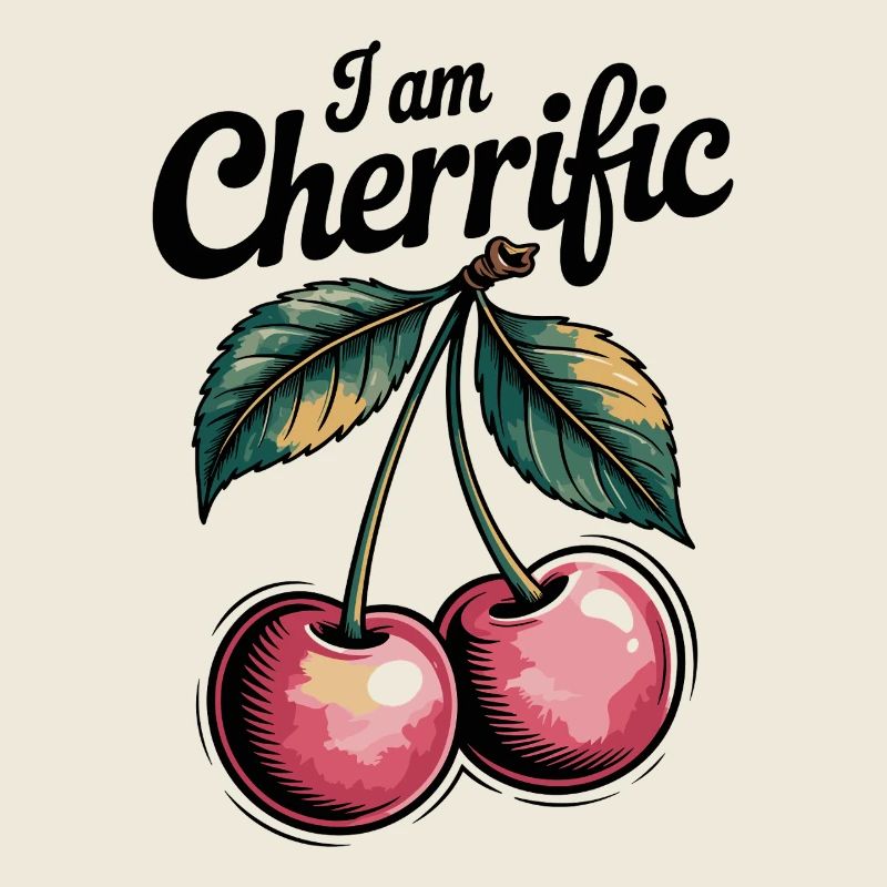Kirsche Vintage I Am Cherrific Boho Kirschen
