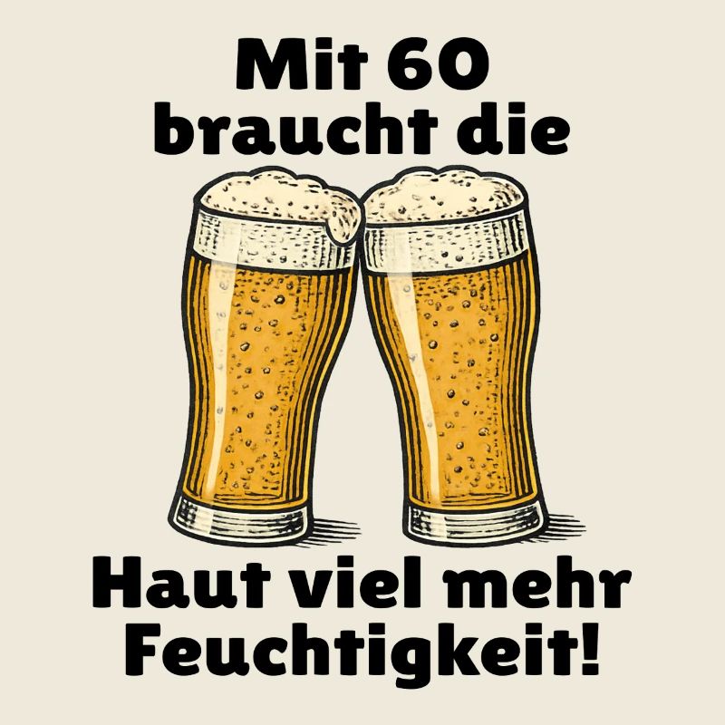 Men's 60th birthday beer saying