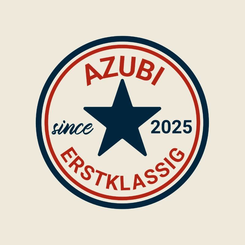 Azubi 2025 Erste Klasse Badge