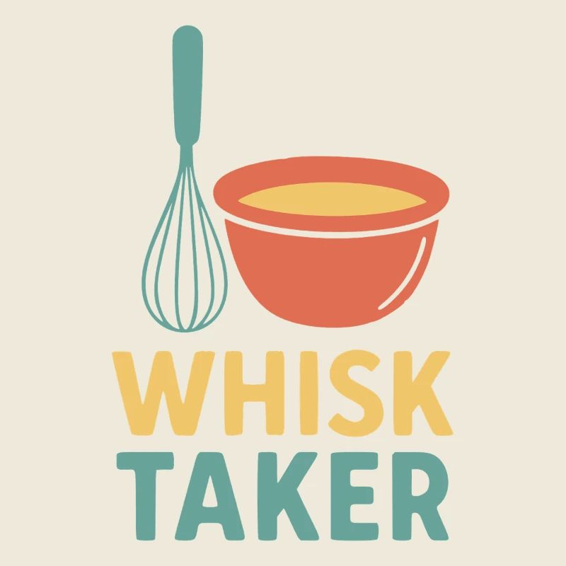 Whisk Taker Illustration Design