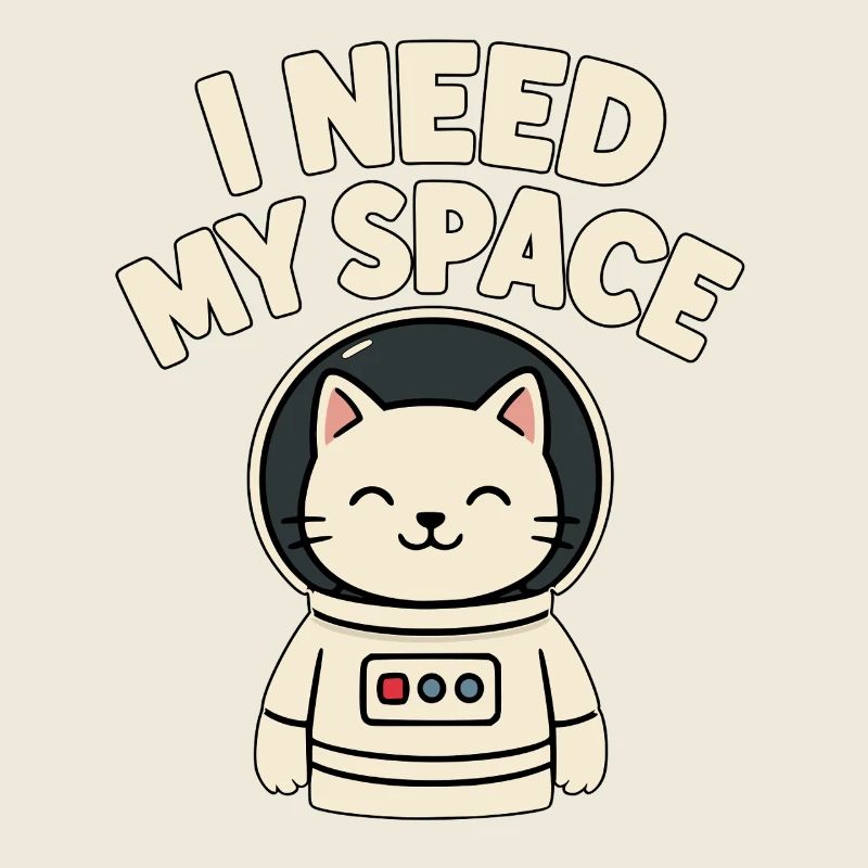 Chaton en combinaison d’astronaute