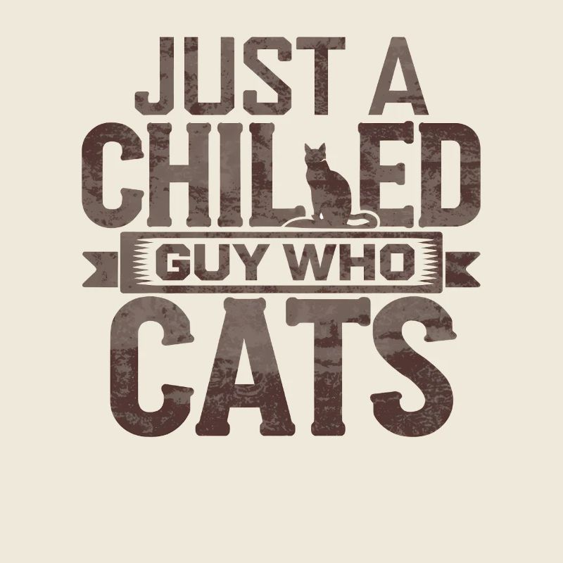 Entspanntes Katzenliebe-Design