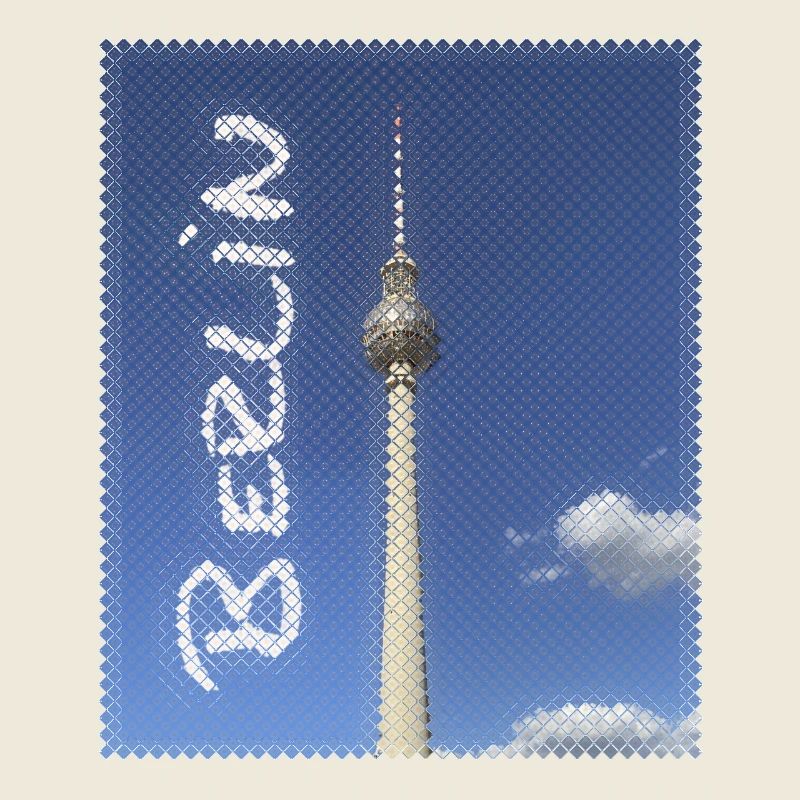 Berlin TV Tower Neon Design