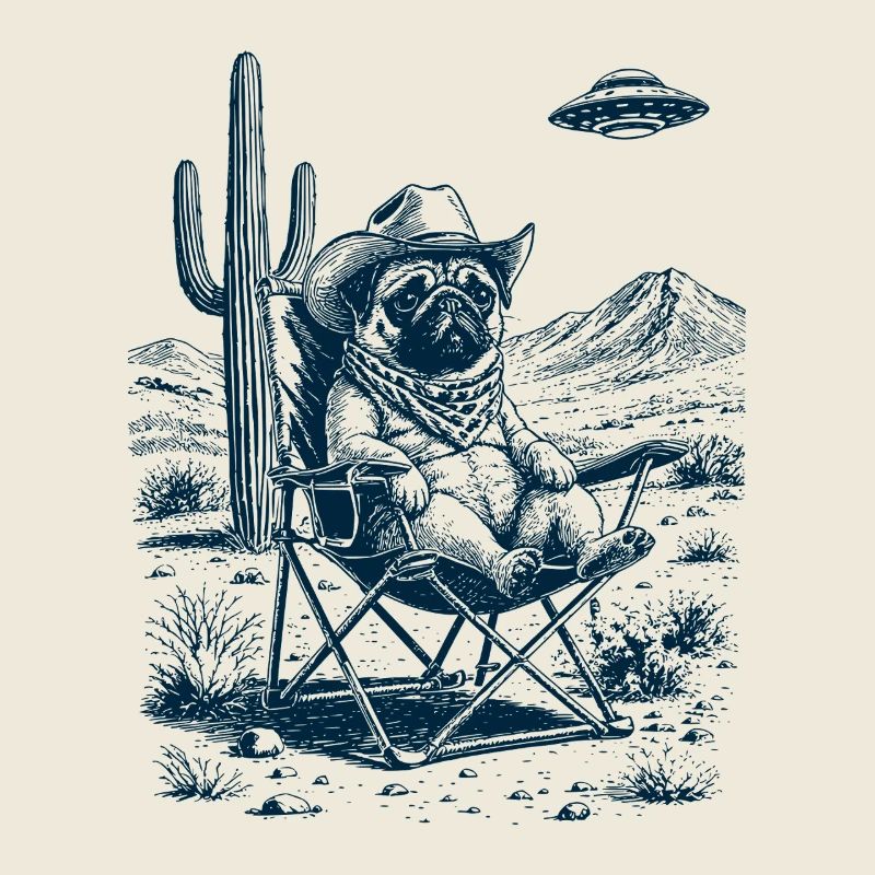 Cowboy Pug