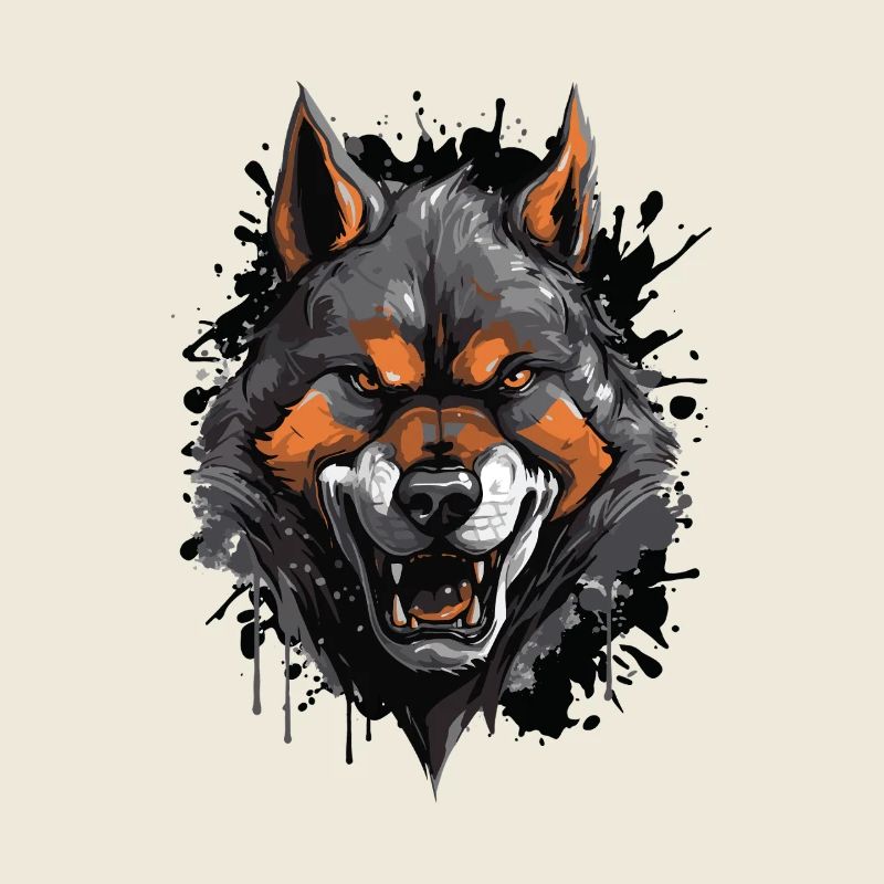 Wolf Wildnis