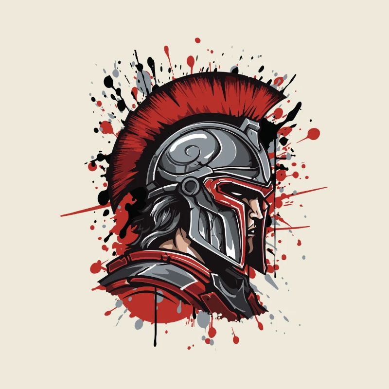Spartaner Helm Gladiator