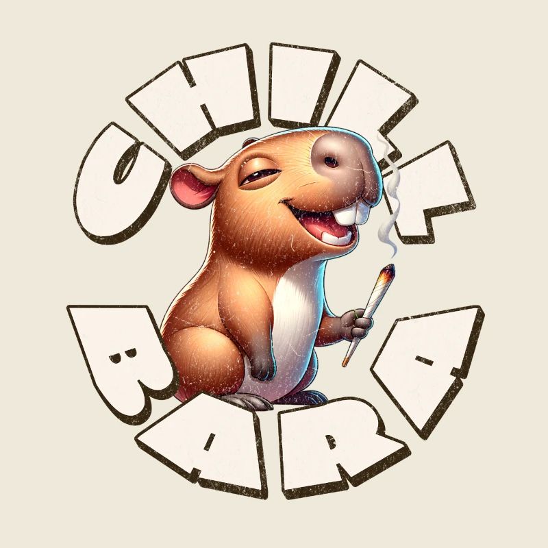Capybara Chill Bara