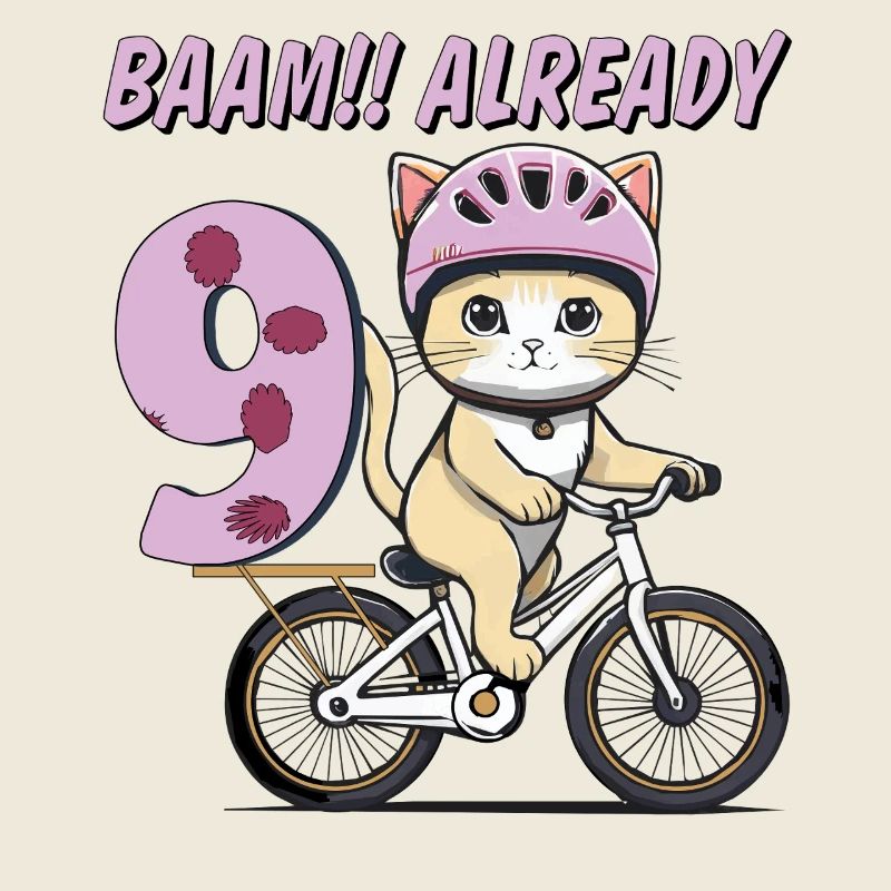 VÉLO CHAT BAAM !! DÉJÀ NEUF