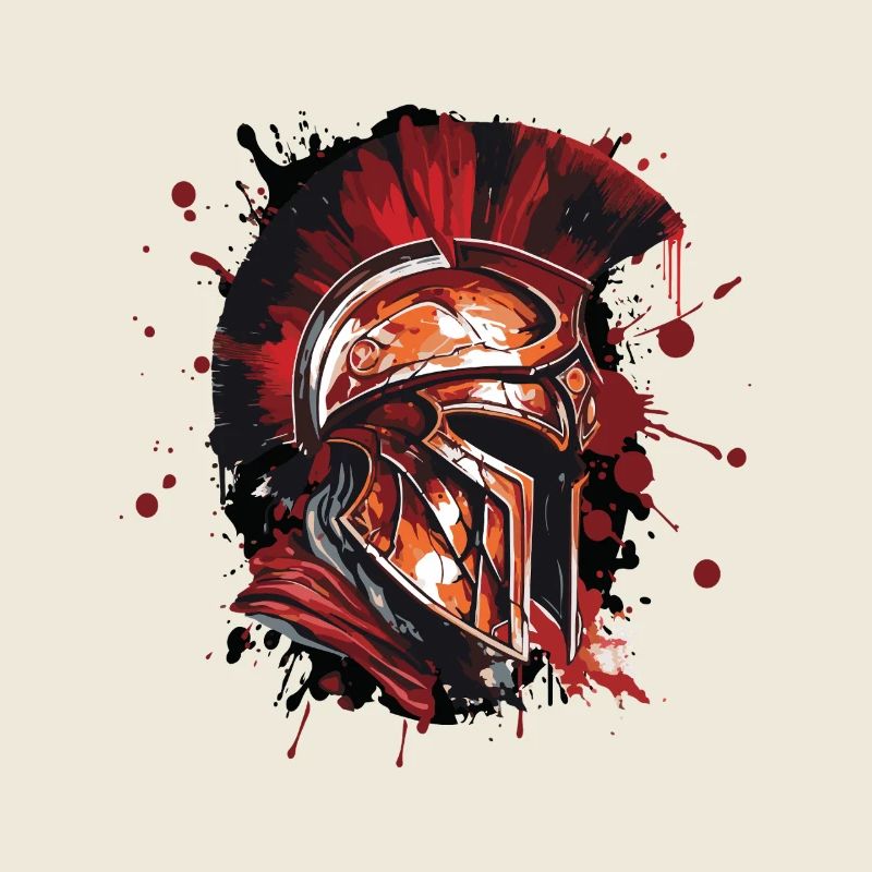 Spartan Helmet Warrior Gladiator