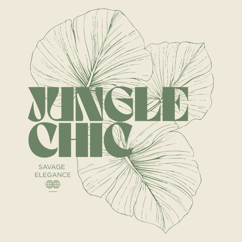 Tropisches Blatt Monstera Design