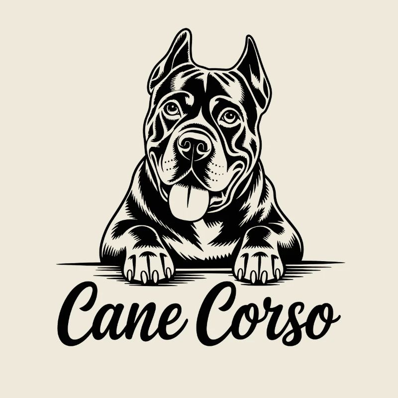Cane Corso Dog Lover Design pour les amoureux des animaux