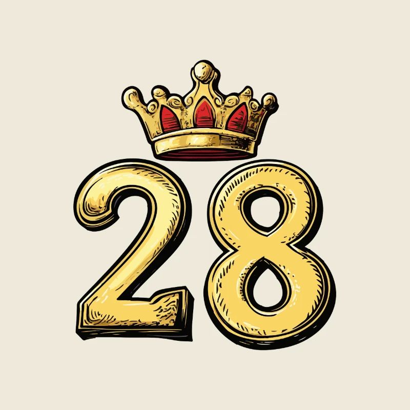 28 Nombre Couronne
