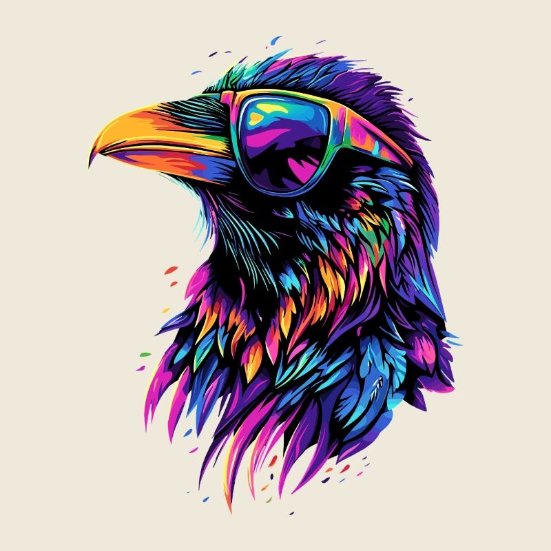 Rabe Krähe Vogel Rabenkrähe Dohle Schwarze Raben