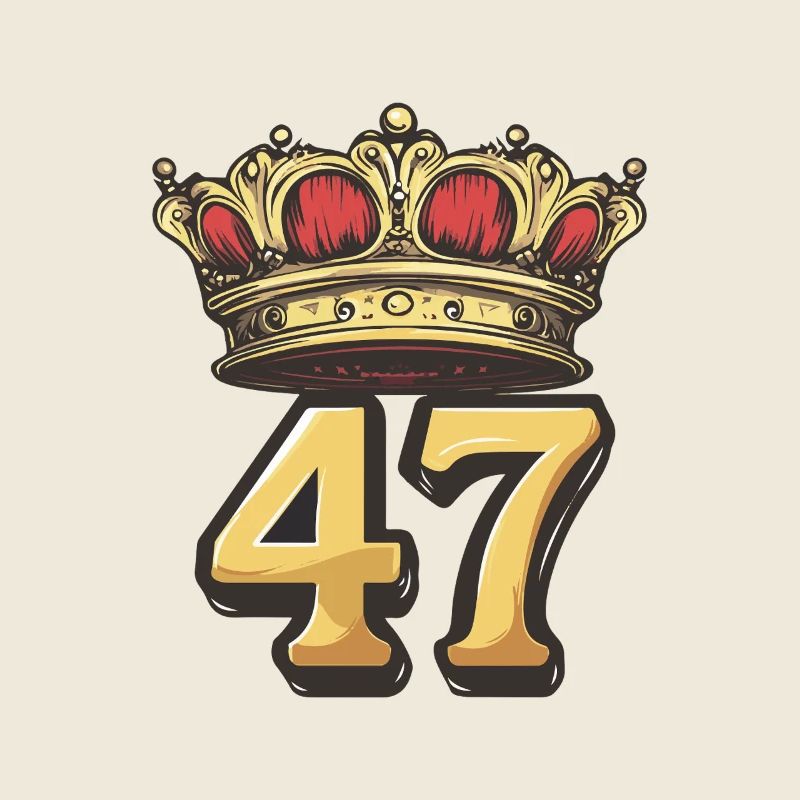 47 Zahl Krone
