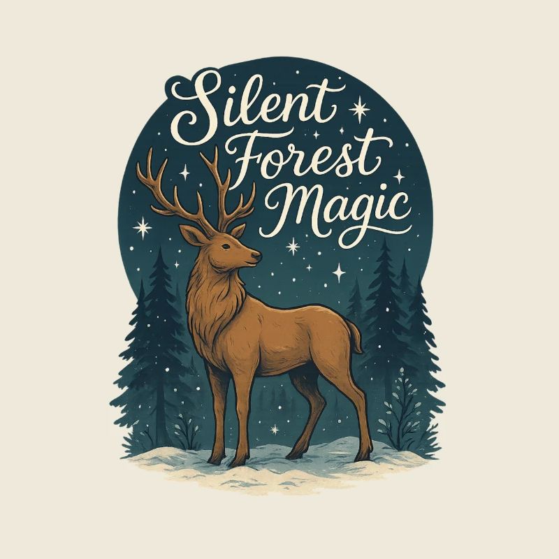 Winterhirsch – Silent Forest Magic