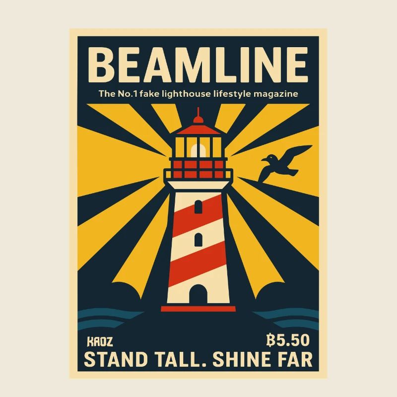 Leuchtturm Vintage Poster Beamline