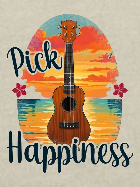 Pick Happiness! Ukulele Sunset
