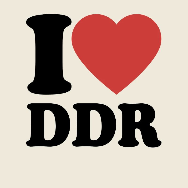 I Love DDR - Heart - Ostalgie - Ossi