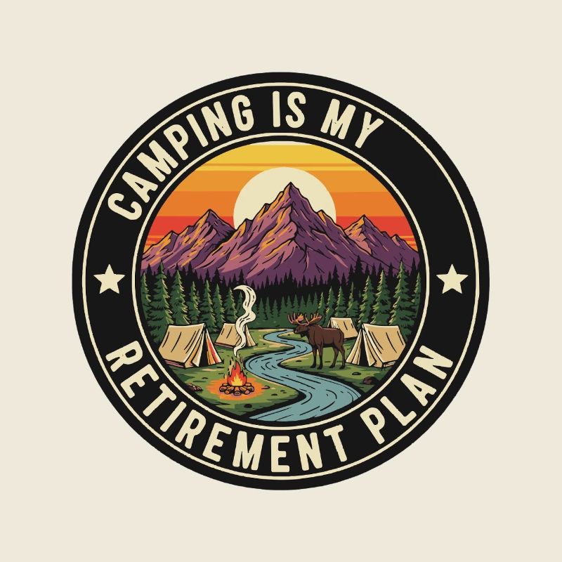Régime de retraite pour les retraités en camping