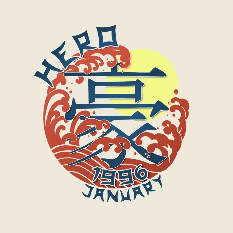 Japan Hero since January 1996 Geburtstaggeschenk